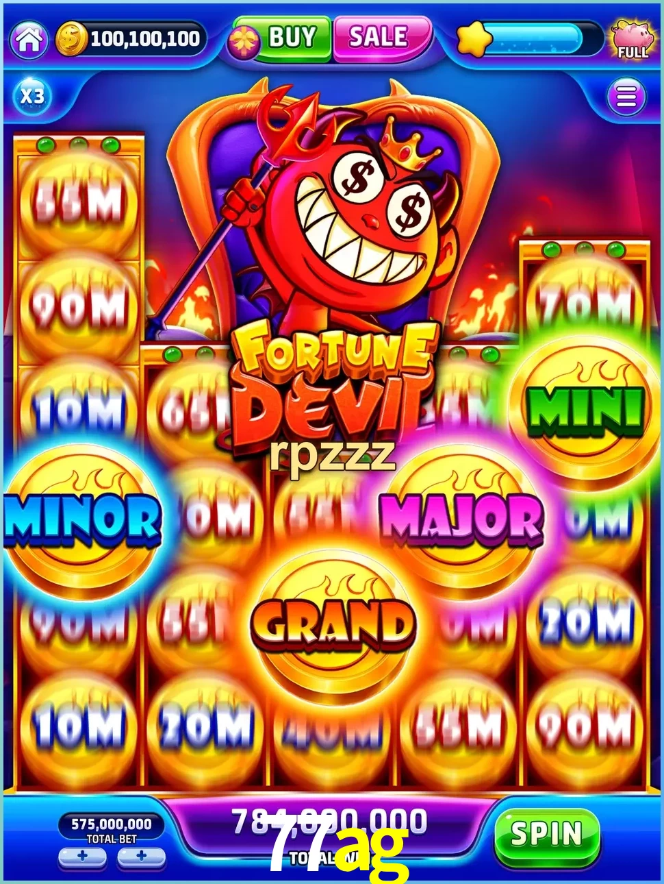 77ag — galeri tampilan Resmi APK